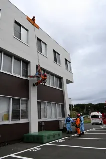 大津波救助の対応確認　根室港で市など32機関が総合防災訓練