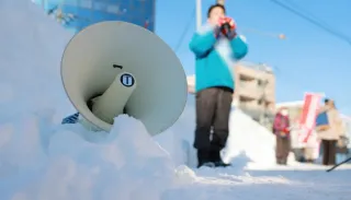 北海道内の立候補予定者、本格始動　寒さ対策し主張訴え　衆院選